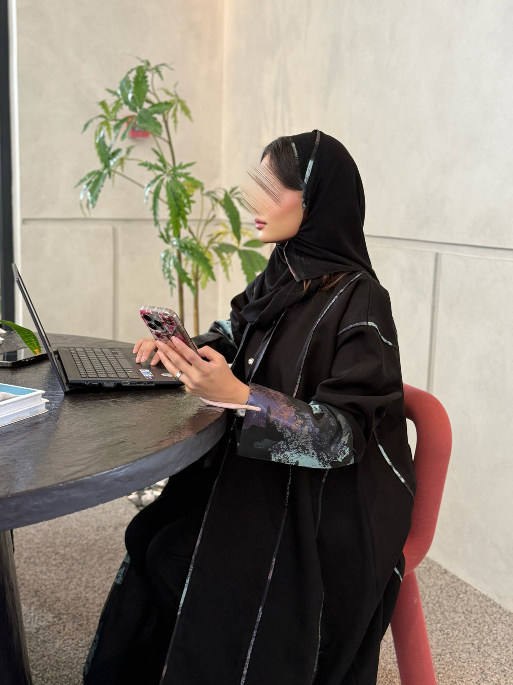 عباية سهام - Bateel Abaya