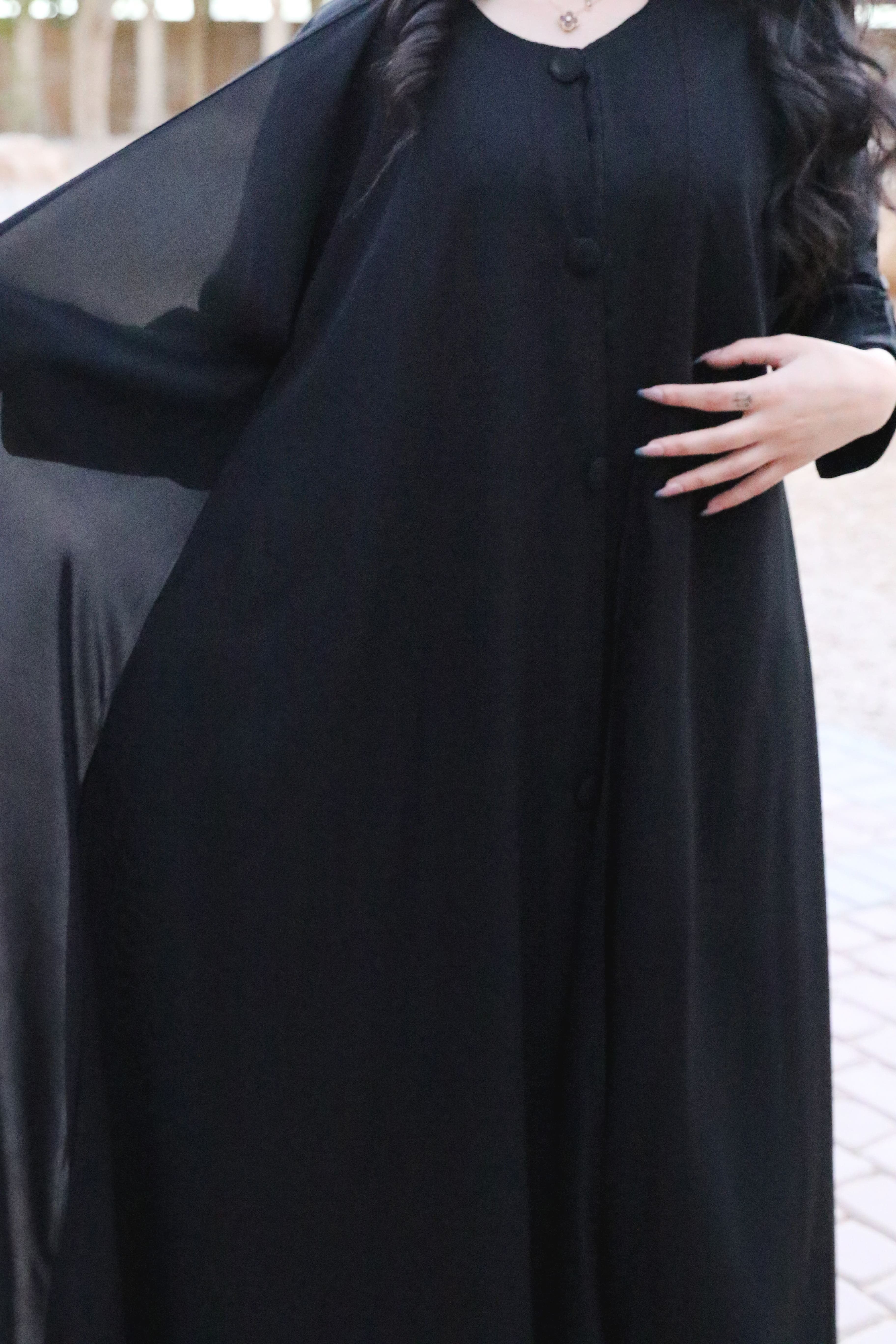 عباية منتهى - Bateel Abaya