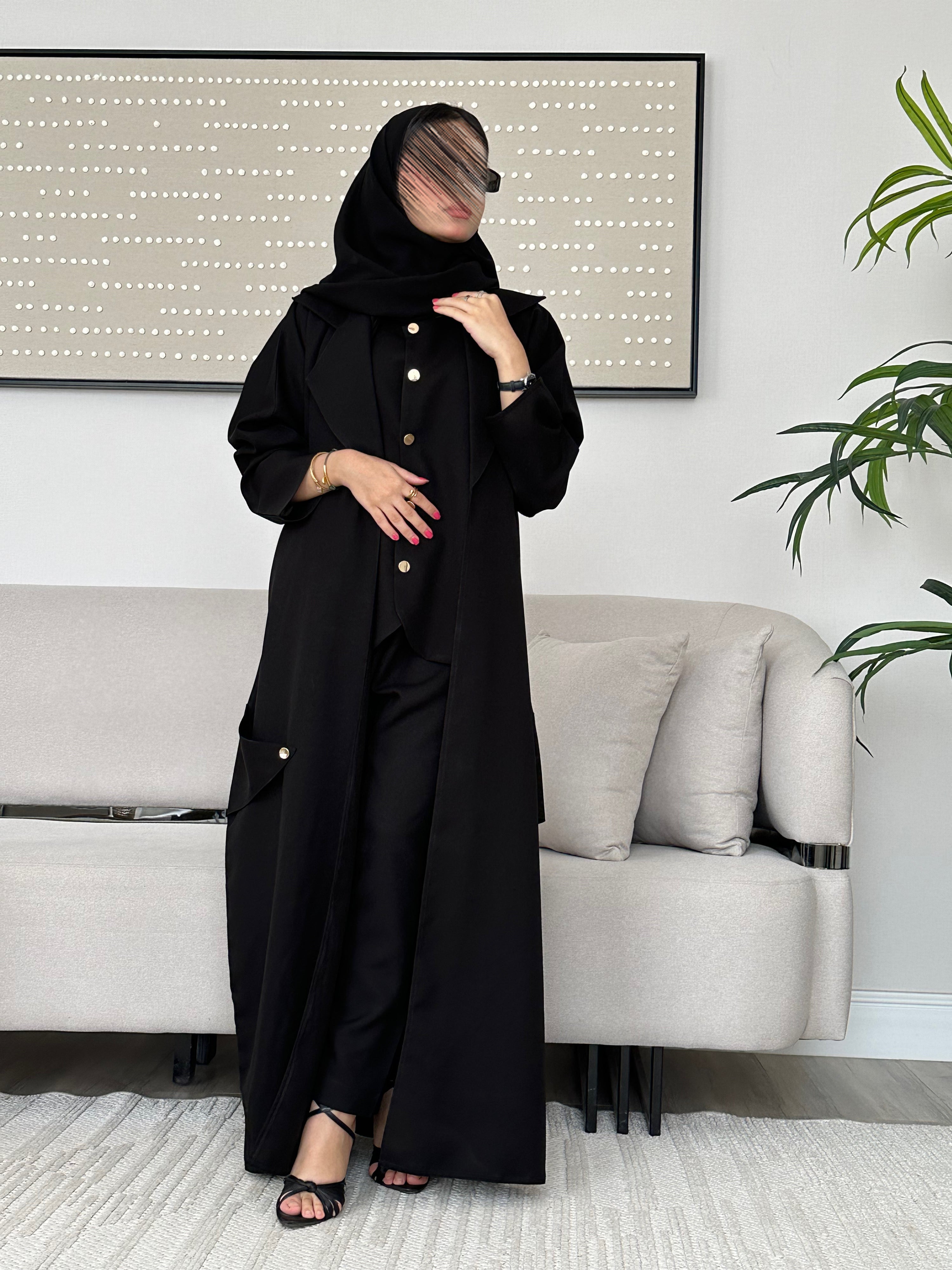 عباية بيور - Bateel Abaya