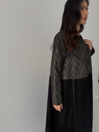 عباية الهام اسود - Bateel Abaya