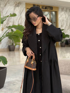 لنن اسود - Bateel Abaya