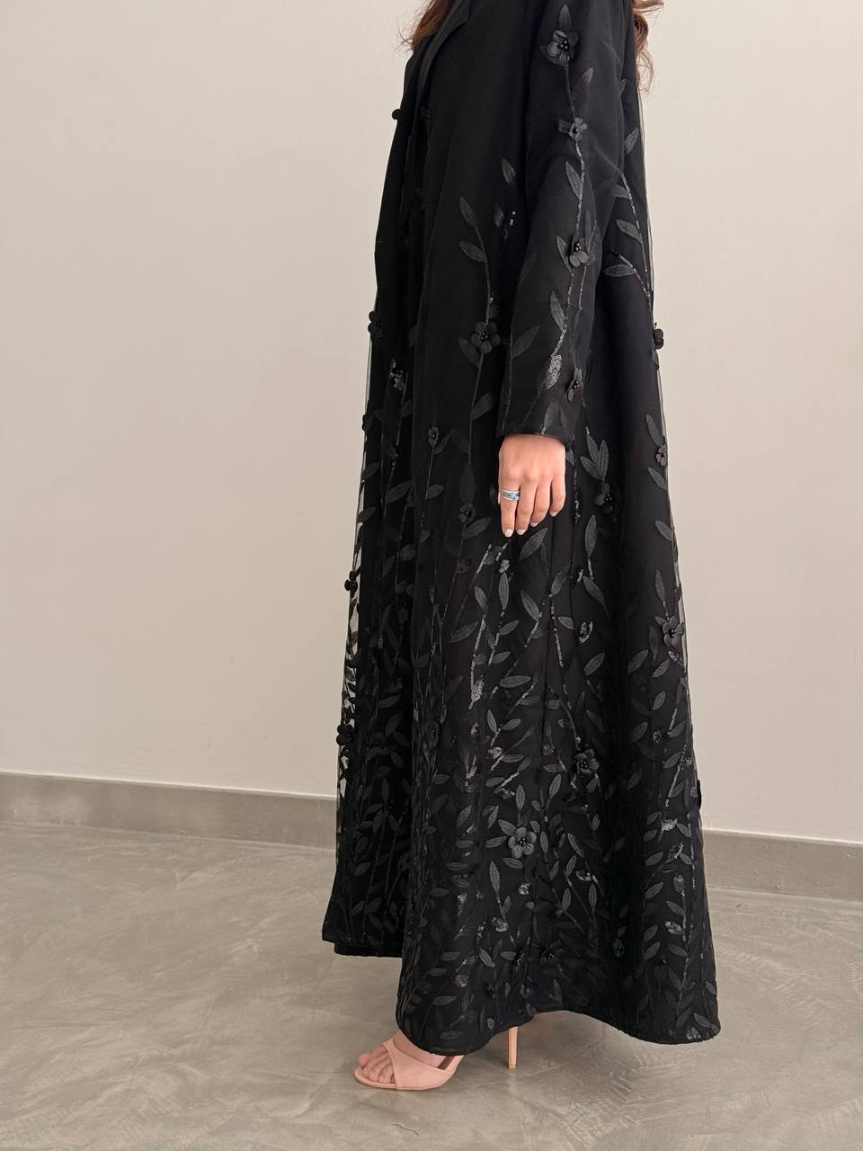 عباية ازهار - Bateel Abaya