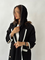 عباية سهى اسود - Bateel Abaya