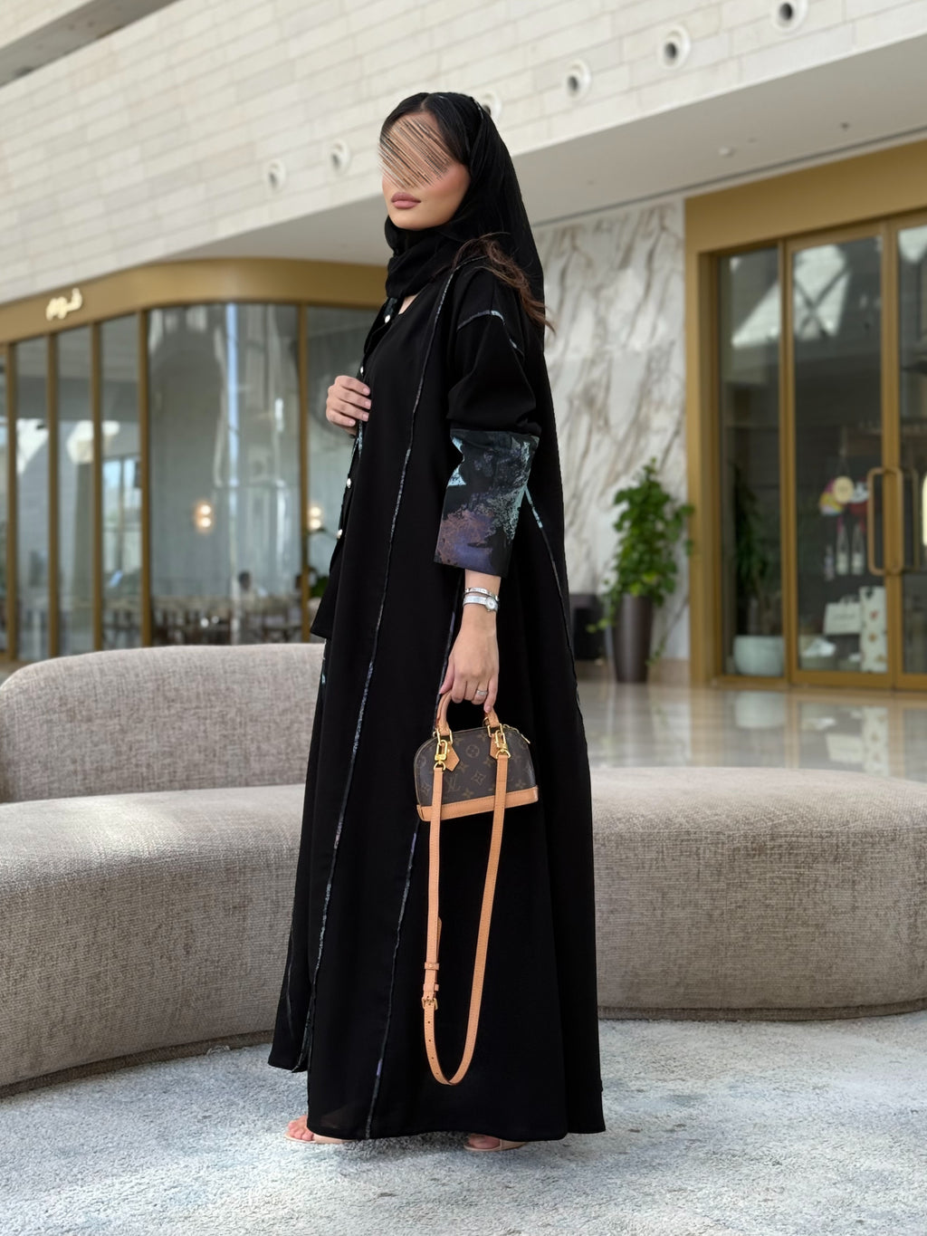 عباية سهام - Bateel Abaya