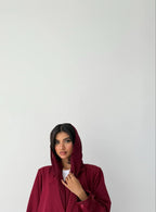 ازهار عنابي - Bateel Abaya