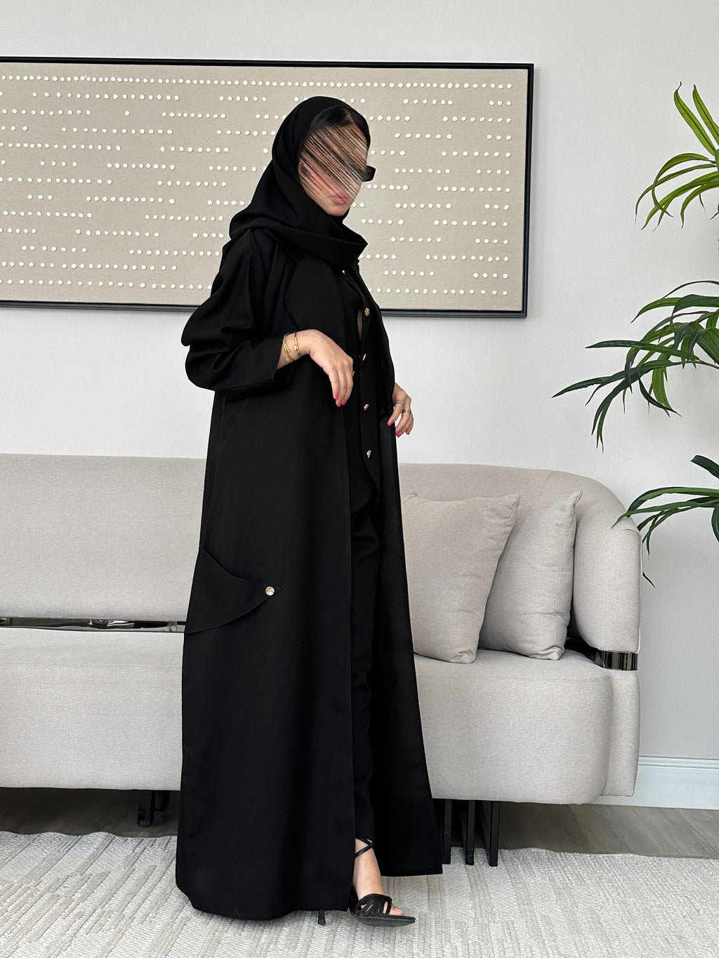 عباية بيور - Bateel Abaya