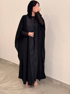 عباية قطرية مع فستان - Bateel Abaya